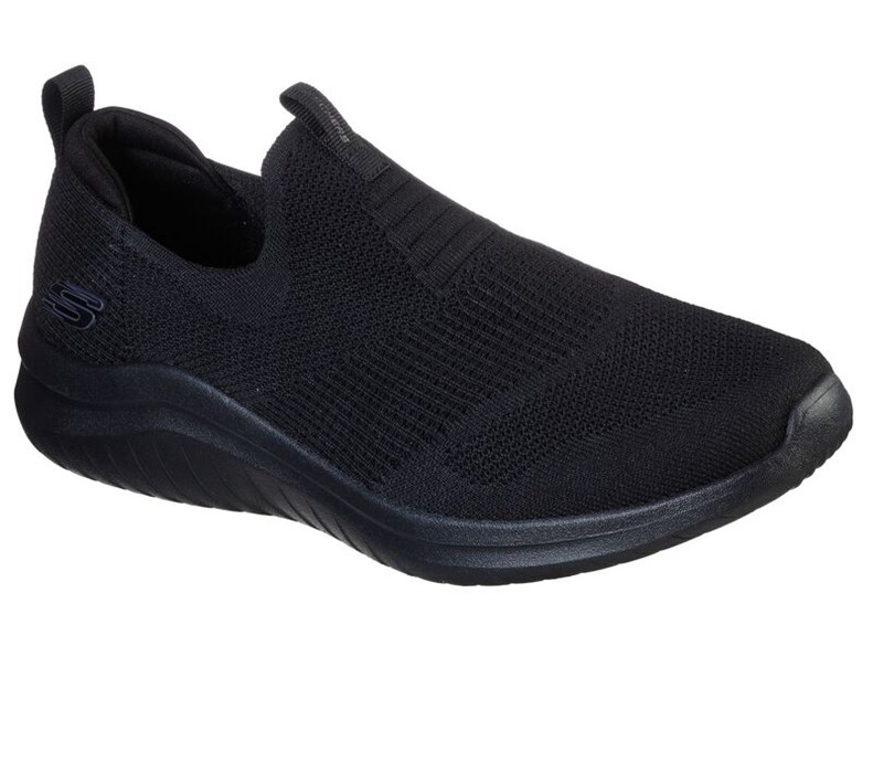 Skechers Ultra Flex 2.0 - Mirkon - Mens Slip On Shoes Black [AU-CL6222]